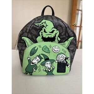 Loungefly The Nightmare Before Christmas Oogie Boogie Glow-In-The-Dark Backpack